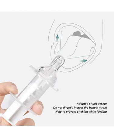 Silicone Liquid Droppers - Clear Plastic Medicine Feeder for Babies & Elderly - Food Grade PP Tube with Silicone Head - Buy Online on GoSupps.com