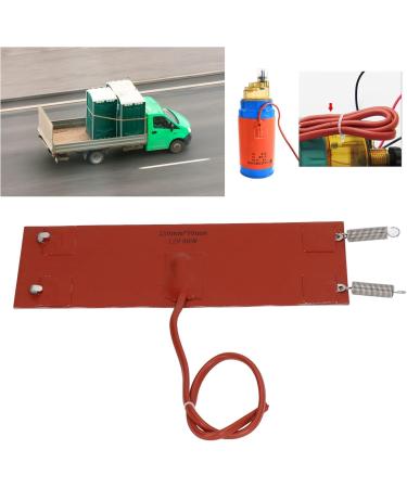 80W Silicone Heating Mat | Flexible Rubber Heater for Pipes & Industrial Use | 250mm x 90mm (DC12V) - Buy Online on GoSupps.com