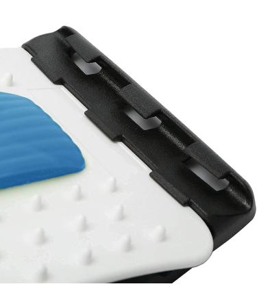 ChiFit Multi-Level Back Stretching Device - Immediate Relief for Back Pain, Herniated Disc, Sciatica, Scoliosis - Blue - Lower and Upper Back Stretcher Support - Buy Online on GoSupps.com