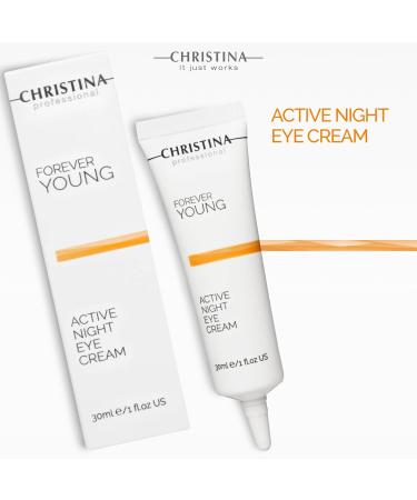 Buy CHRISTINA Forever Young Active Eye Night Cream with Retinol - Rejuvenating Avocado Oil Eye Cream for Moisturizing & Nourishing - 30ml | International Shipping Available - Buy Online on GoSupps.com