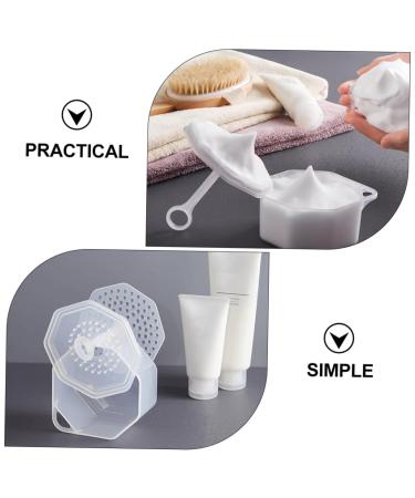 SHERCHPRY 2sets Portable Facial Maker Durable Lotion Bubbler for Deep Cleansing Easy to Wash Texture for Daily Skincare Routine - Buy Online on GoSupps.com