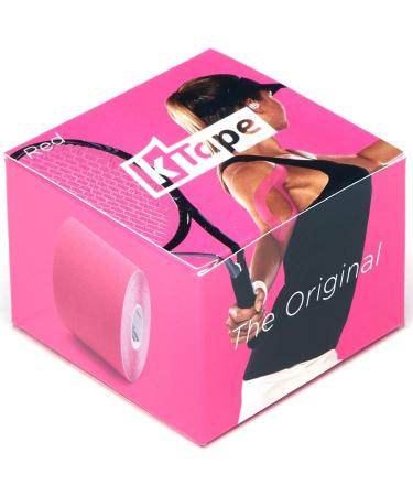 Buy Original Latex-Free Kinesiology Tape - Red 5cm x 5m | Long Lasting Cotton Adhesive Roll for Effective Support - International Shipping Available - Buy Online on GoSupps.com