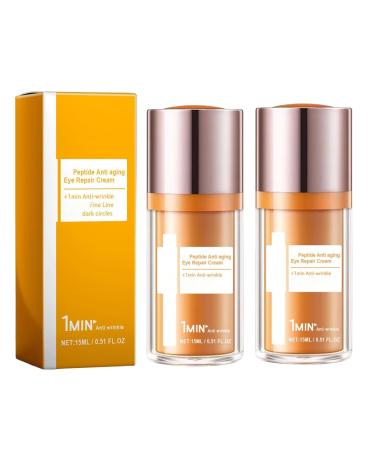 JIAOY 5D Peptide AntiWrinkle Eye Cream 5D Peptide AntiAging Eye Cream Instant Eye Firming Firming Cream for Lifting Sagging Skin Eye Gel for Dark Circles 2 Pack Treatment