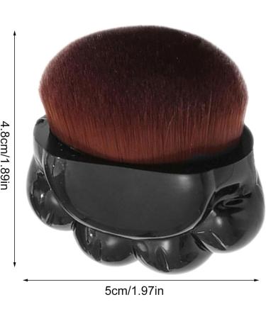 2 Sun Protection Applicator - Sunscreen Brush for Face | Foundation Body Makeup Brushes | Kids Sunscreen Applicator for Applying Sunscreen and Lotions (Multi Colour) Black - Buy Online on GoSupps.com