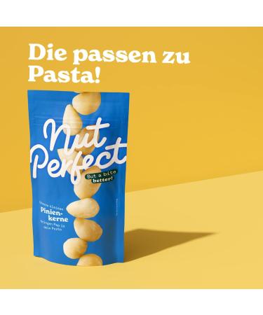 Nut Perfect Pine Nuts | Small & Round | Robust Flavor | Ideal for Roasting - 50g - Buy Online on GoSupps.com