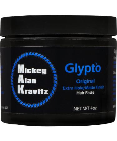 Glypto Blue Hair Paste | Original Concentrated Extra Hold | Matte Finish | Water-Based & Non-Comedogenic - Ship Internationally - Buy Online on GoSupps.com