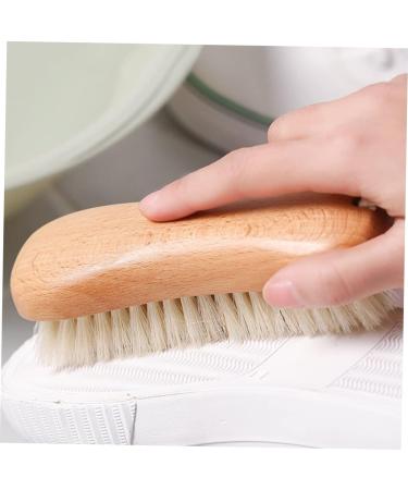 Solustre 6-Piece Household Brush Set Shoe Cleaning Brushes with Soft Bamboo Bristles for Laundry & Shoe Care - Buy Online on GoSupps.com