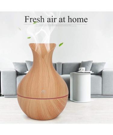 Diffuser Home Aromatherapy Machine Air Humidifier USB LED Essential Oil Diffuser Humidifier for Home(Light Wood) - Buy Online on GoSupps.com
