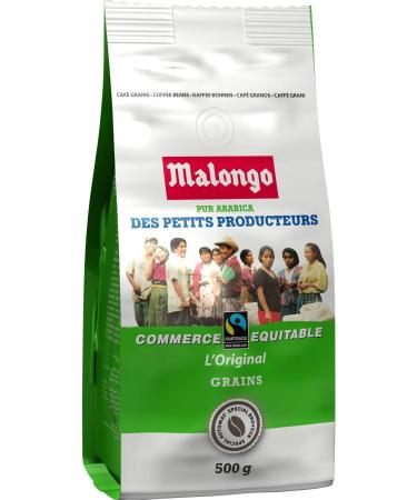 Malongo Cafe en Grains Arabica Des Petits Producteurs 500g - Buy Online on GoSupps.com