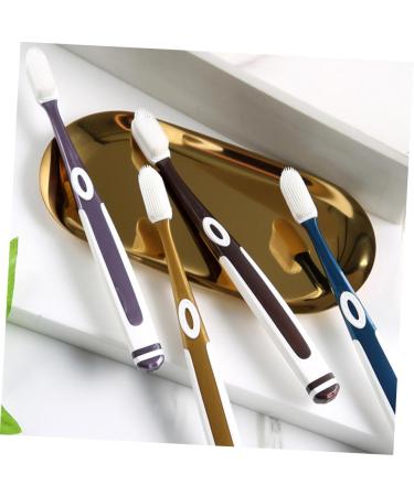 ULTECHNOVO 2 Sets 4pcs Nano Toothbrush Care Tool - Replacement Head & Travel Silica Gel Toothbrush | International Shipping Available - Buy Online on GoSupps.com