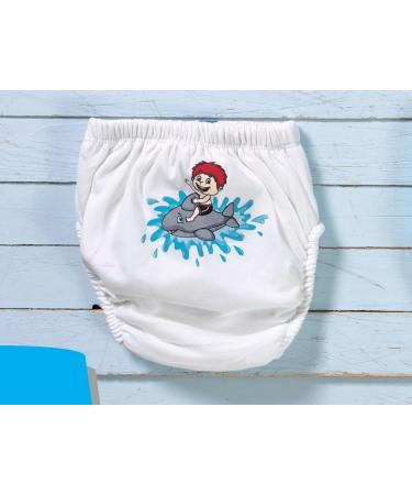 Ozyol Trainer Trousers for Droplet Training - 6-Pack Reusable Baby Underwear for Toilet Training with 90 Aquatic Animals - International Shipping Available - Buy Online on GoSupps.com