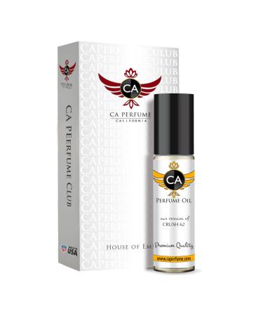 CA Perfume Impression of Crush 62 For Women Body Oil Dupes Roll-On 0.3 Fl Oz/10ml