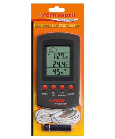 sera reptile thermometer/hygrometer - combination device for continuous measurement of temperature and humidity in the terrarium