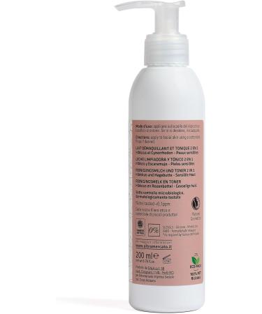  natyr Altromarch - 2-in-1 Lact tonic - Sensitive Skin - Hibiscus - Organic - 200 ml - Buy Online on GoSupps.com