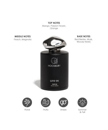 Live-In Unisex Parfum Eau de Parfum Intense - Woody & Seductive Mens Cologne - Foug re Ambery & Spicy Fragrance for Date Night - Lasting Wear - Luxury Perfumes for Men & women - Buy Online on GoSupps.com