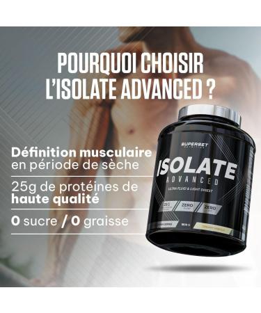 Superset Nutrition - Zero Isolate Advanced (1.8 kg) - Whey Isolate - 25 g protein per serving - 0 sugar 0 fat - Reduced lactose content - Ultra-filtered enriched with L-Glutamine - Banana Split - Buy Online on GoSupps.com