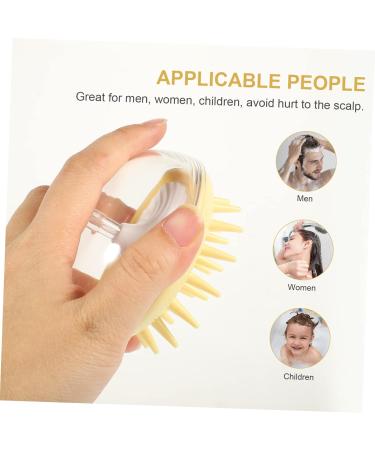 FOMIYES Shampoo Brush Set - 10 Silicone Hair Massagers for Scalp Care | Perfect for Shower & Pet Grooming | Multi-Color Hairbrushes 8x8x5cm - Buy Online on GoSupps.com