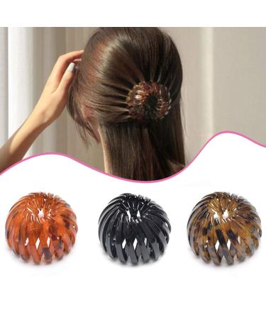 Achimer Expandable Hair Braid Ponytail Holder | Fashion Bird Nest Hair Clips for Ladies - Buy Online on GoSupps.com