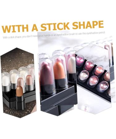 WOONEKY 12pcs 12 Shadow Box Makeup Kits Stick Eye Shadow Glitter Plastic - Buy Online on GoSupps.com