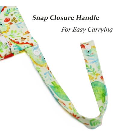 FenFang Baby Wet Bag Set - 3 Pack | Waterproof Organizer for Cloth Diapers | Travel, Daycare, Beach | Reusable Green - Buy Online on GoSupps.com