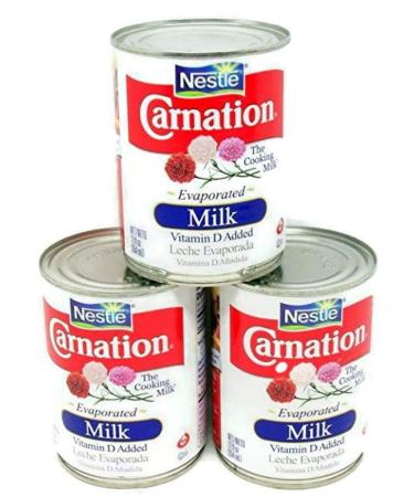 Nestle Carnation Evaporated Milk - The Cooking Milk 3 (12 oz.) Cans