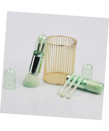 4 in 1 Dual Ended Makeup Brush Set - Perfect for Loose Powder & Cosmetics | International Shipping Available - Buy Online on GoSupps.com