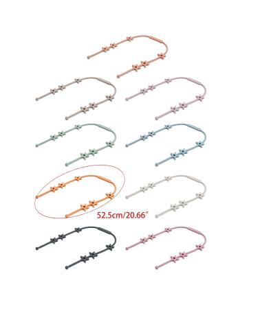 Buy Silicone Pacifier Chain & Clip | Anti-Loss Baby Toy & Essential Bite Ring Fall-Proof & Safe for Kids - Buy Online on GoSupps.com