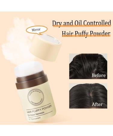 Instantly Cover Gray Roots with White Hairline Shadow Powder - Oil Control Hair Root Concealer for Greasy Bangs - Waterproof & Sweatproof - Suitable for All Hair Colors - Buy Online on GoSupps.com