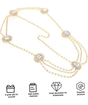 Beatifufu Gothic Hair Chain Hair for Highlighting Hair Bands for Womens Hair Wedding Party Hair Accessories Hair Tassel Bride Headpieces for Wedding Women Hair Accessories Tiara Alloy 24x3x0.8cm Golden - Buy Online on GoSupps.com