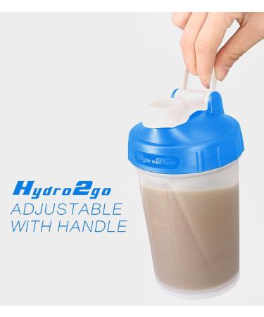 16 oz Protein Shaker Bottle with Mixer Ball, 2 Storage Jars - BPA-Free Sports Bottle (Red 24 oz, No Jar/Bottle) - Leak Proof - Buy Online on GoSupps.com