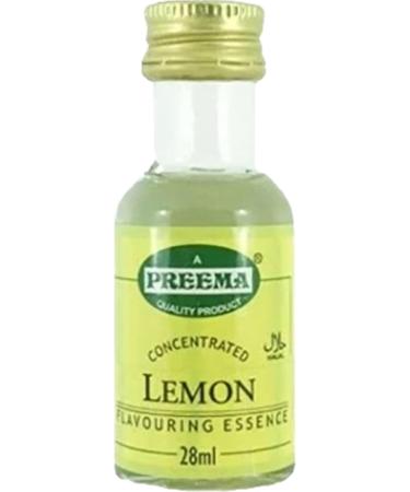 Preema | Lemon Flavouring Essence 12X28ml | Prefect For Baking | Halal | Premium Quality - Buy Online on GoSupps.com