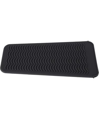 Silicone Pouch Heat Resistant Storage Bag for Curling Irons Traveling Durable Holder (Black) - Buy Online on GoSupps.com