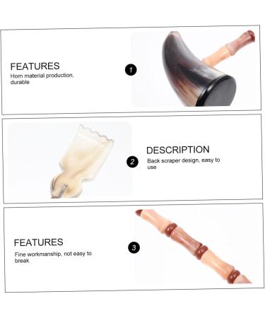 Shop Hapinary Horn Scraps Itching Relief | Back Scratch Massager & Body Massage Hammer - Portable Effective Relief for All! - Buy Online on GoSupps.com