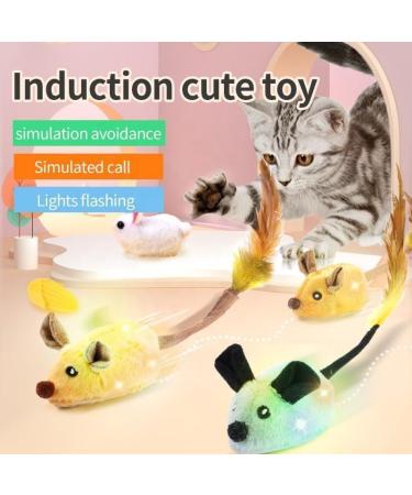 Shengruili Electric Mouse Cat Toy - Interactive Gray Toy for Cats Perfect for Boredom Relief & Playtime - Shop Now! - Buy Online on GoSupps.com