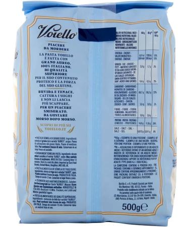  Barilla Pack of 20 Voiello La Farfalla pasta shapes No. 192 - 100% Italian wheat - 500g - Durum wheat stoneware - Bronze design - Buy Online on GoSupps.com