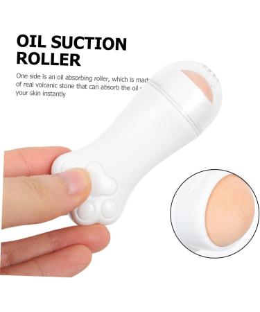 TOVINANNA 2 Pcs Volcanic Stone Oil-absorbing Ball Make up Kit Facial Tool Volcanic Rock Clean Whetstone White - Buy Online on GoSupps.com