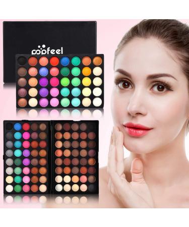 120 Colors Eyeshadow Palette - Versatile Glitter & Matte Makeup Powder for Stunning Looks - Buy Online on GoSupps.com