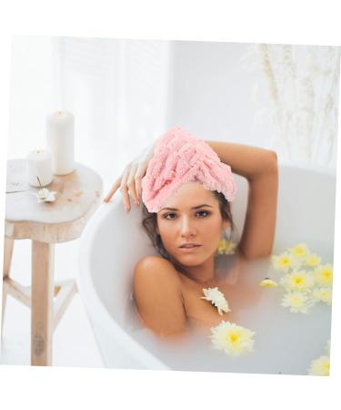 Dry Hair Cap - Quick Drying Absorbent Towel Turban for Women | Bath Head Wrap & Hair Drying Solution - Buy Online on GoSupps.com