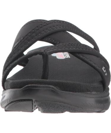 Skechers Flex Appeal 2.0 Start Up Sport Sandal - Unisex, Size 8, Black/Black - Buy Online on GoSupps.com