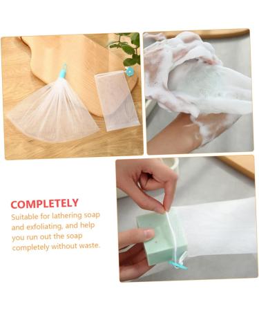 SOESFOUFU 6pcs Net Soap Soap Enhancing Net Bath Scrubber Soap Body Abs - Buy Online on GoSupps.com