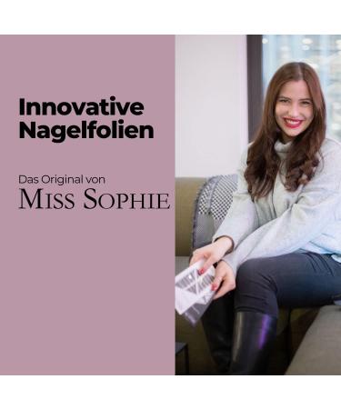 Original Miss Sophie Nail Foils - 24 Ultra-Thin Nude Babyboomer Polish Strips for Stunning Manicure & Pedicure | Compatible with Natural Gel Acrylic & Shellac Nails - Buy Online on GoSupps.com