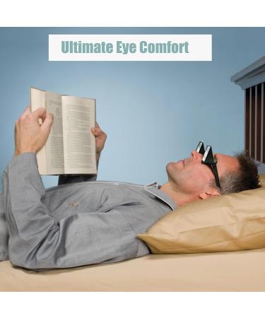 1 piece lazy glasses for maximum protection of eyes neck and shoulders prism glasses inverted goggles lying down tv glasses for watching tv on bed home beach rabbi prism glasses horizontal glasses - Buy Online on GoSupps.com