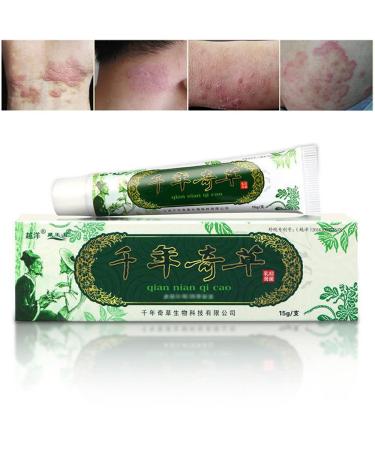 Amzfly Oversea Thousand-Year Herbal Cream Chinese Herbal Eczema Psoriasis Creams Dermatitis and Eczema Pruritus Psoriasis JIULIN Ointment