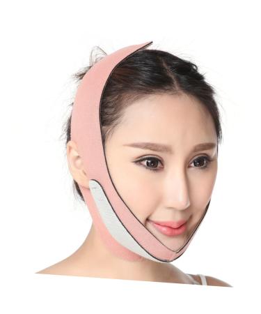 Housoutil 1pc Chin Straps Slim Strap Thin Strap Chin Lift V Shape Neck Lift Facial Lifting Belt Lifting -lifting Artifact Noodles Pink Tight M Pink