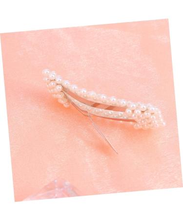 FRCOLOR Pearl Hair Pin Barrettes for Women Hair Claw Clips for Women Pearl Hair Clip Goody Hair Clips for Women Womens Barrettes for Hair Bobby Pin Bang Clip Miss Side Clip - Buy Online on GoSupps.com