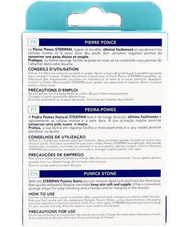 Steripan - Pumice Stone - Softens Foot Skin - Removes Dead Skin - Buy Online on GoSupps.com