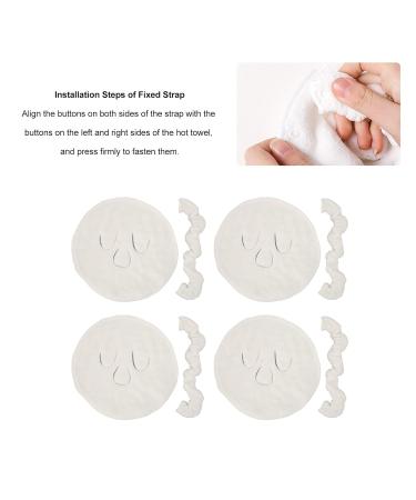 Hot Compress Face Cloth Masks - 4 Pack Microfiber Beauty Towels for Swelling Relief - Buy Online on GoSupps.com