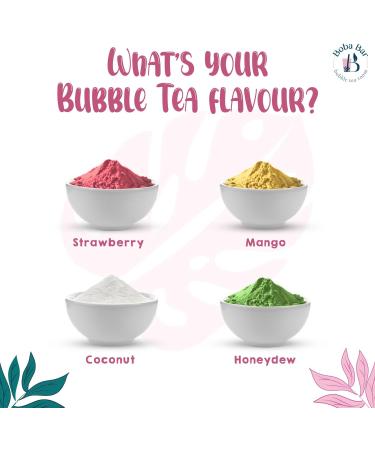 Boba Bar London | Happy Bundle Milk Bubble Tea Kit | 4 Milk Tea Flavours | 4 Boba & Jelly Toppings | Tapioca Pearls | 4 Bamboo Straws | 4 Tea Bags | Boba Bar London | Happy Bundle Milk Bubble Tea Kit | 4 Milk Tea Flavours | 4 Boba & Jelly Toppings | Tapio - Buy Online on GoSupps.com
