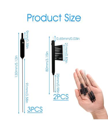 5Pcs Hearing Aid Cleaning Brush | Earpiece Earmold Vent Cleaner| Cleaning Brush with Wax Loop and Magnet| Multifunctional Hearing Aid Vent Cleaning Wire Tool for Sound Tubes Hearing Amplifiers - Buy Online on GoSupps.com