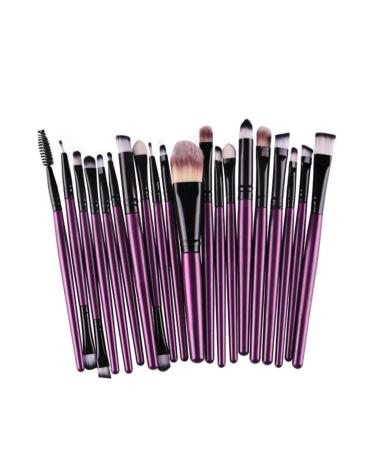 20PC eye makeup brush beauty tools neutral